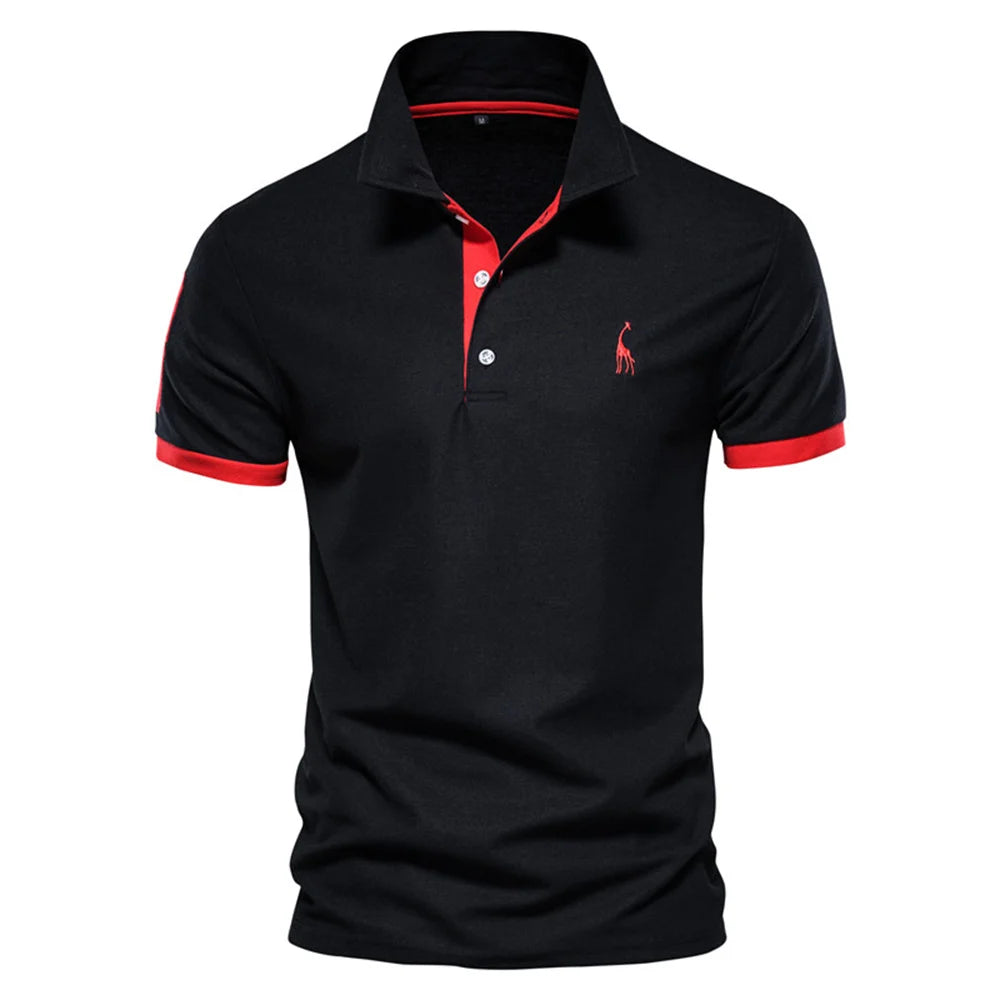 Men's Embroidered Polo Shirt