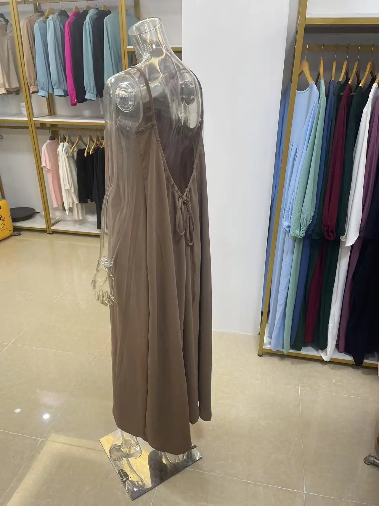 Women's Strapless Maxi Dress