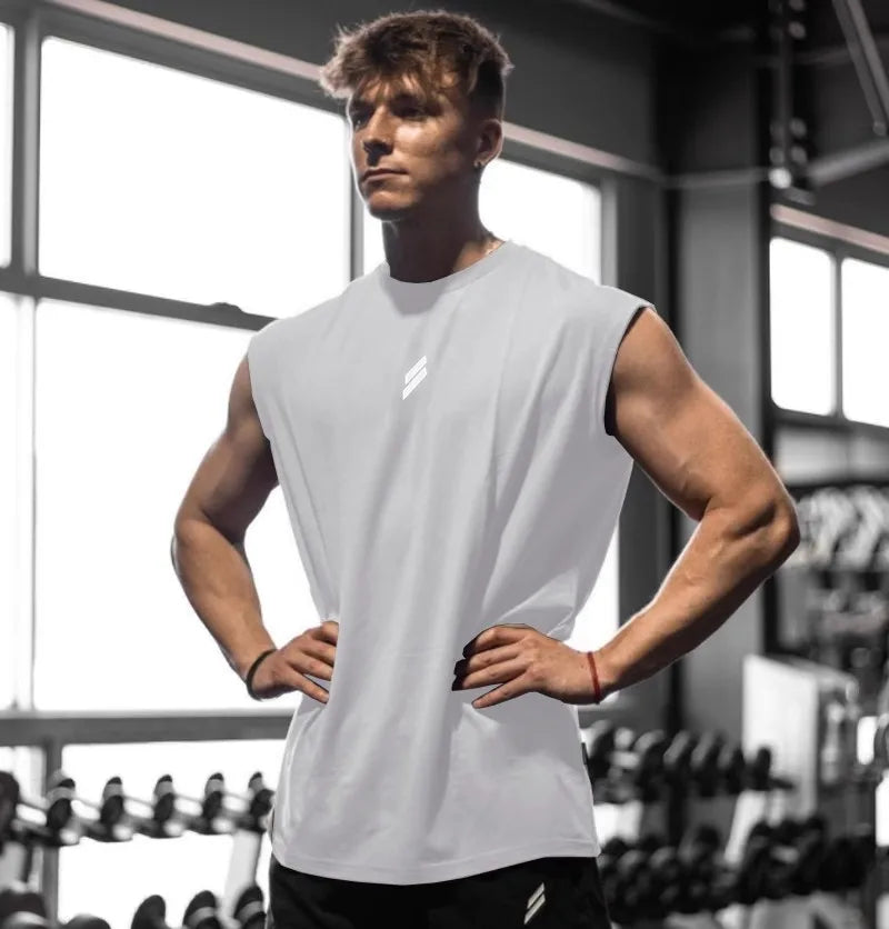 Men's Mesh Sleeveless Gym Vest