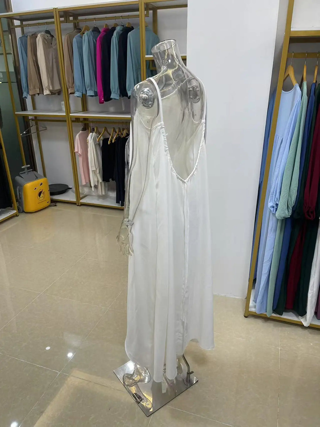 Women's Strapless Maxi Dress