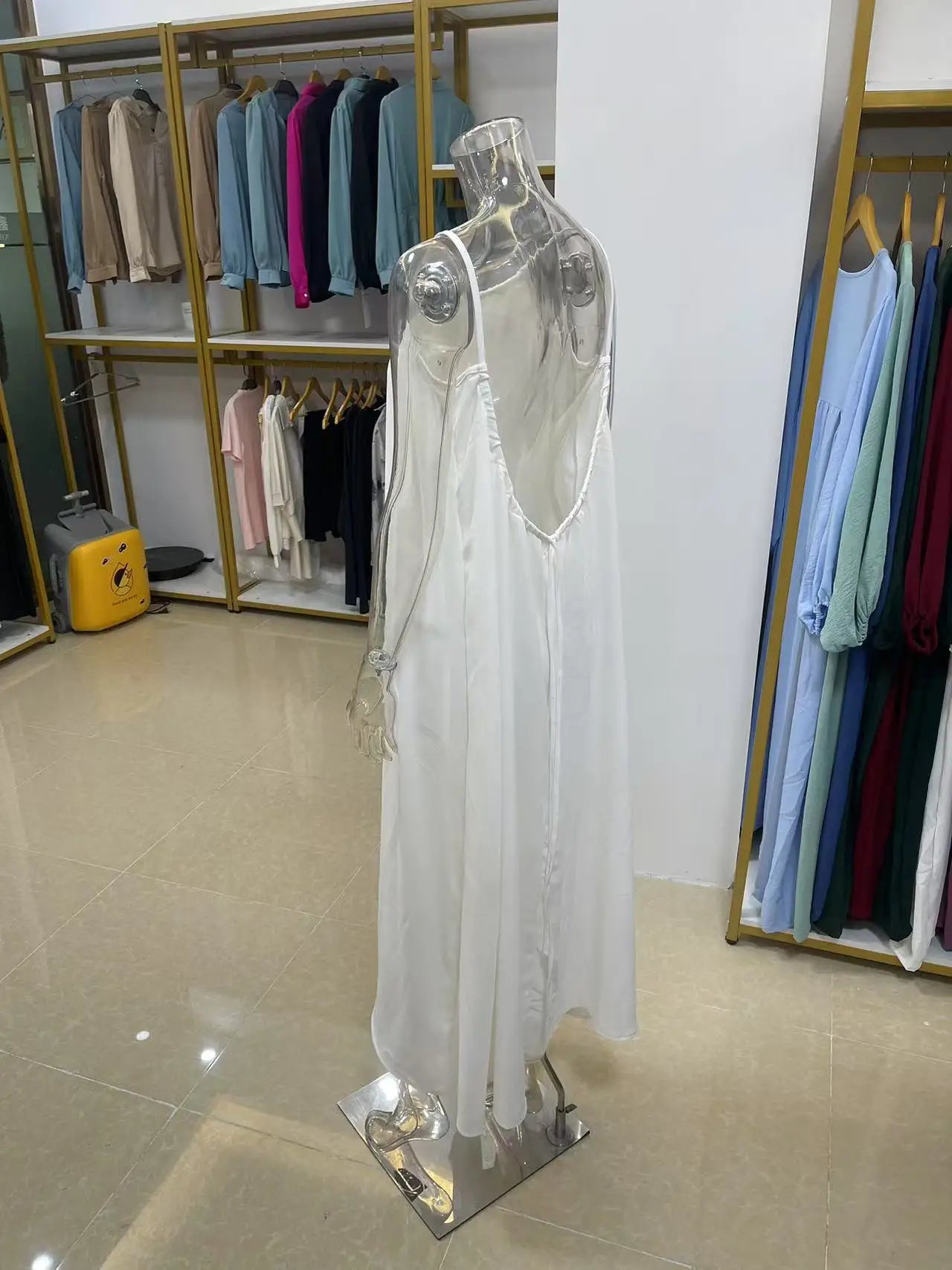 Women's Strapless Maxi Dress