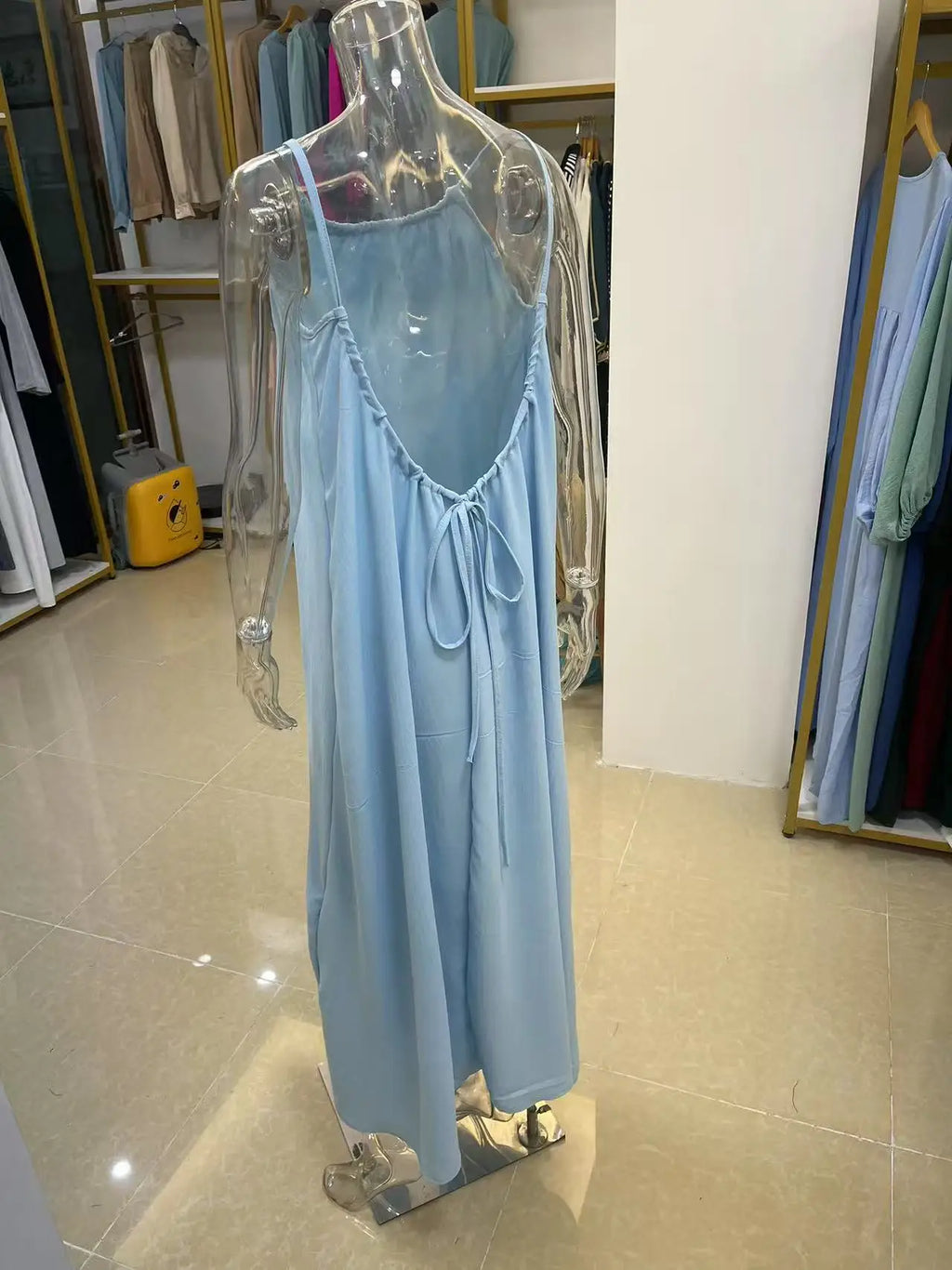 Women's Strapless Maxi Dress