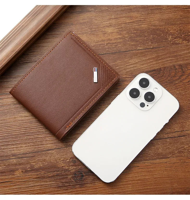Men's Minimalist Leather Wallet
