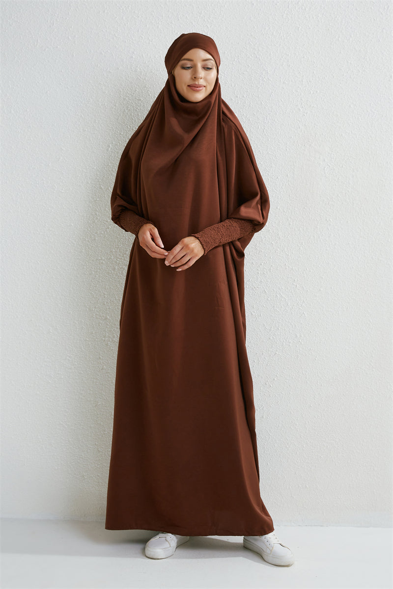 Hooded Prayer Abaya Dress