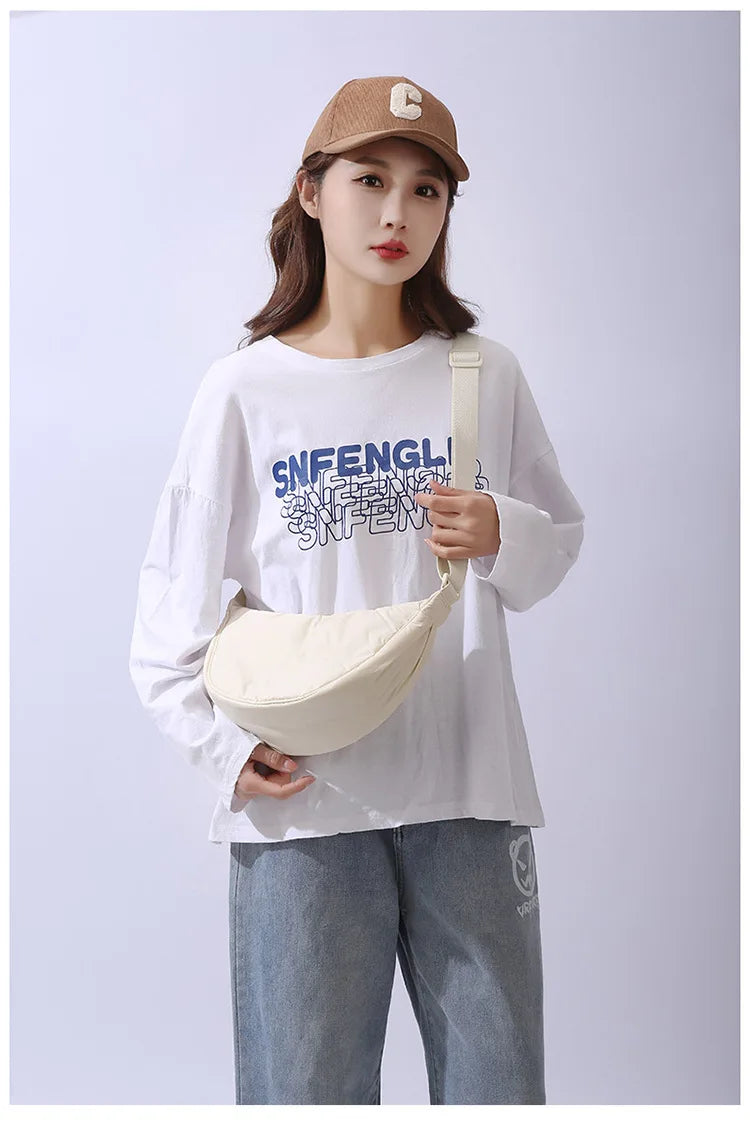 Women's Nylon Shoulder Bag