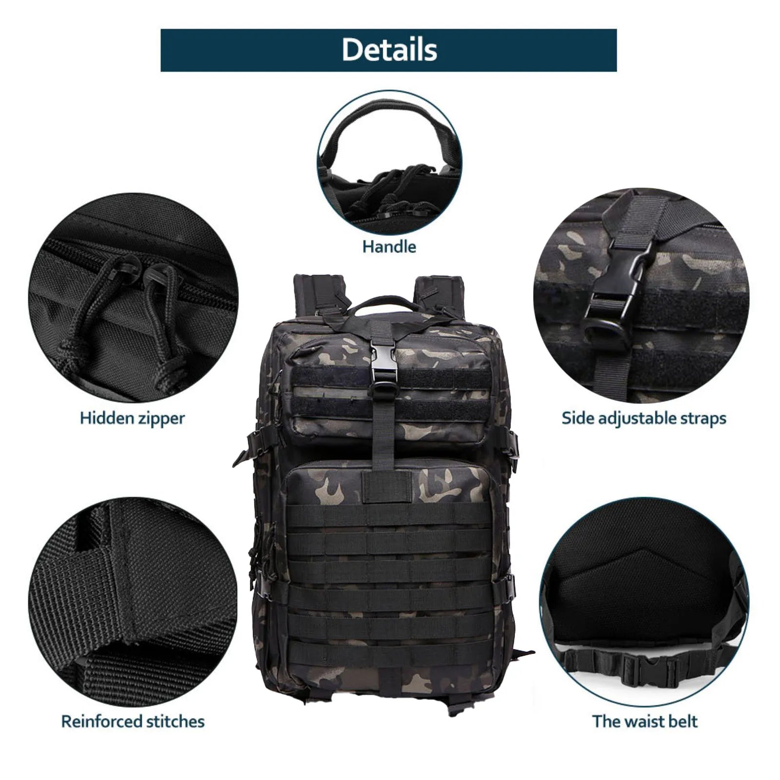 Waterproof Tactical Backpack
