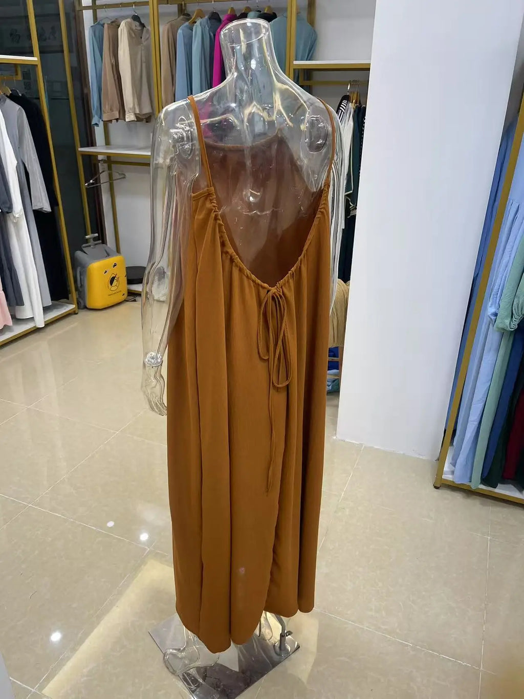 Women's Strapless Maxi Dress