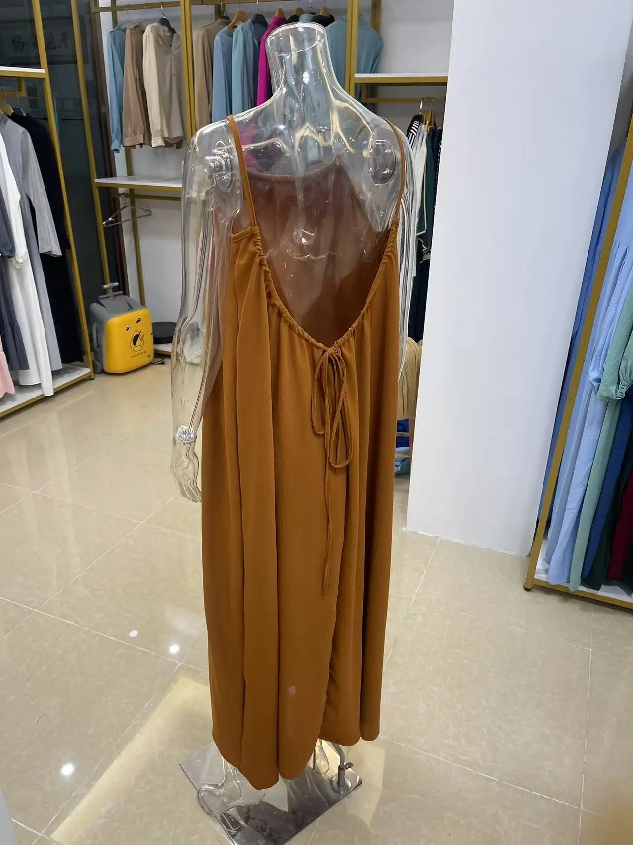 Women's Strapless Maxi Dress