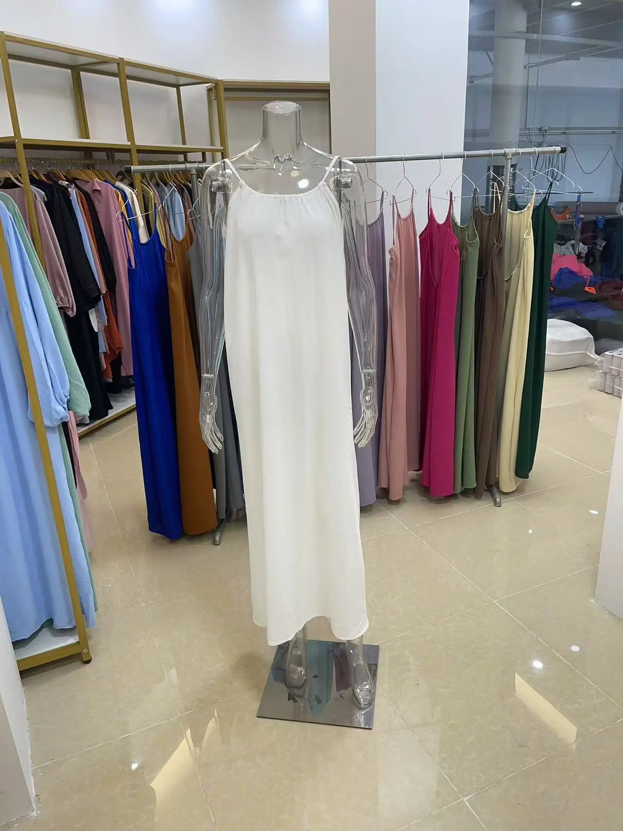 Women's Strapless Maxi Dress