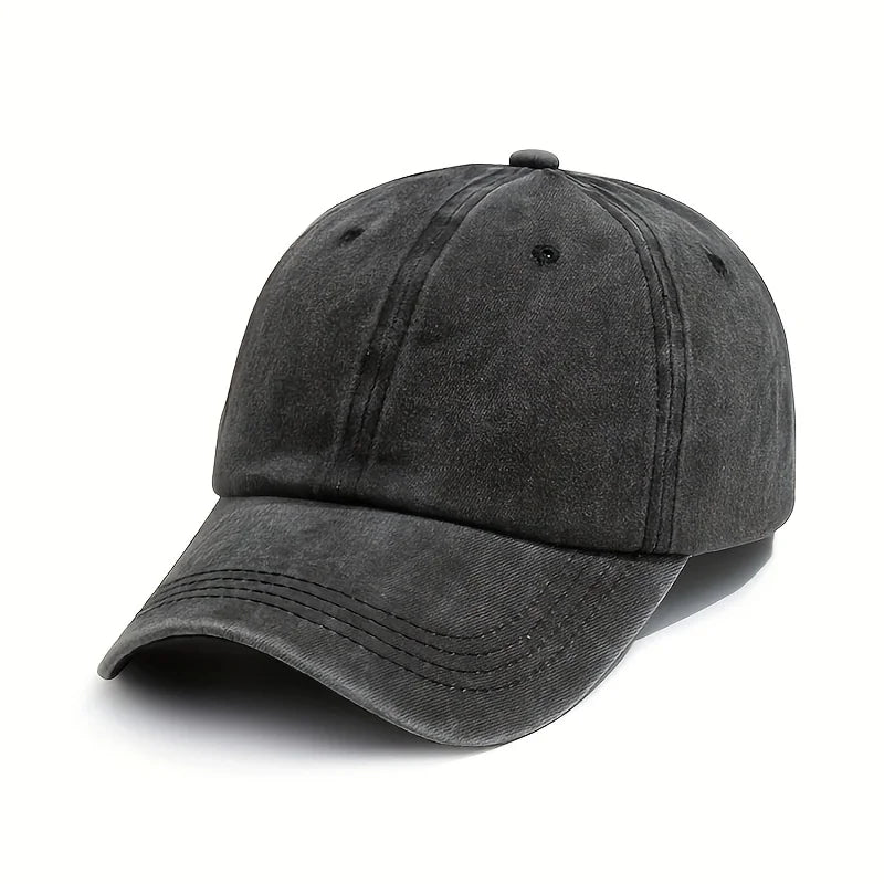Unisex Washed Baseball Cap