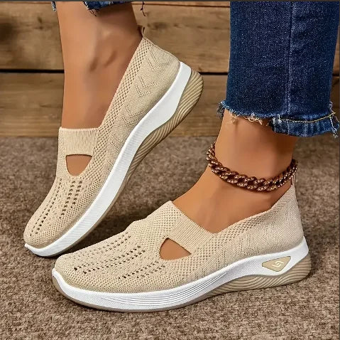 Women's Knit Casual Sneakers