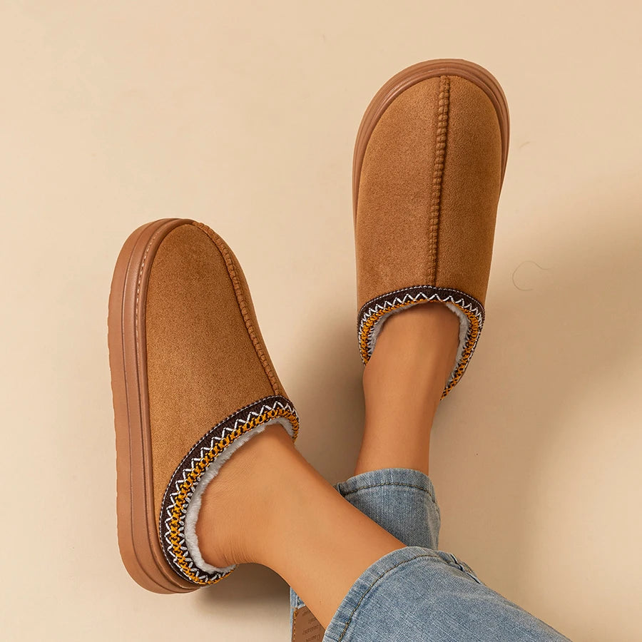 Women's Fuzzy Fur Slippers