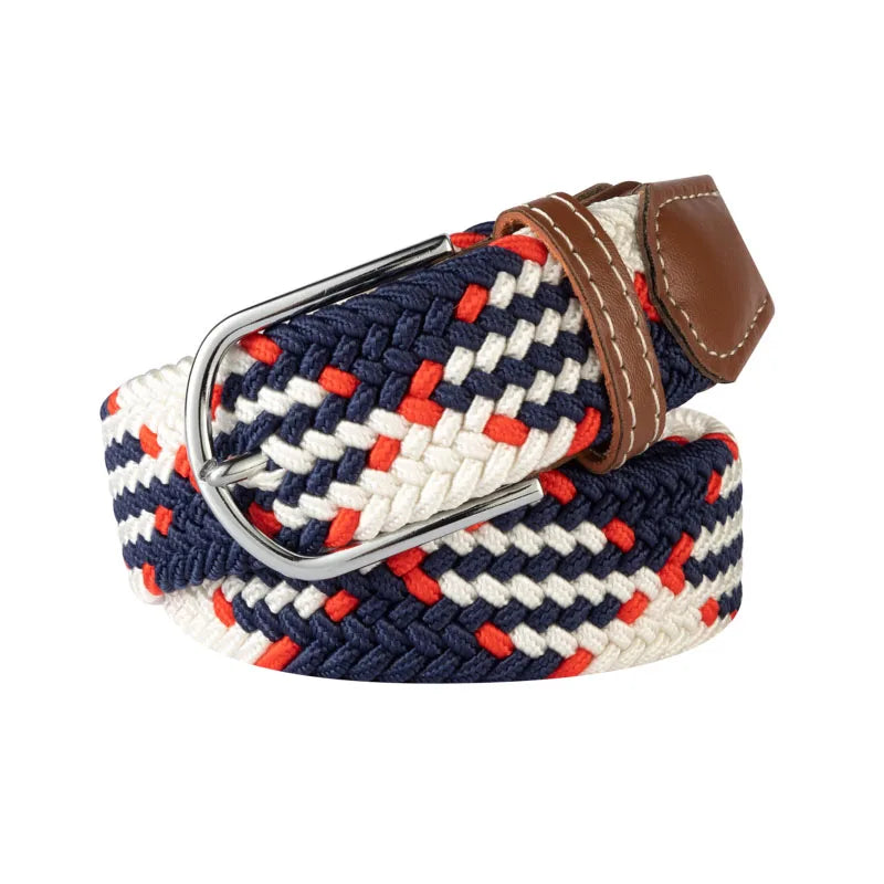 Unisex Braided Canvas Belt