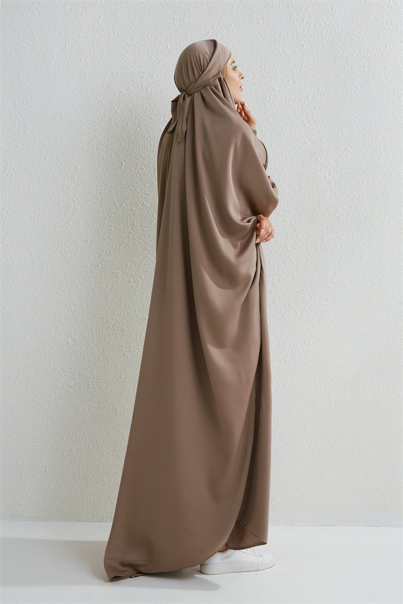 Hooded Prayer Abaya Dress