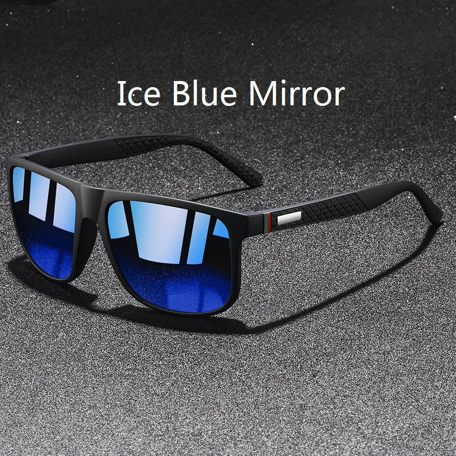Unisex Striped Sunglasses
