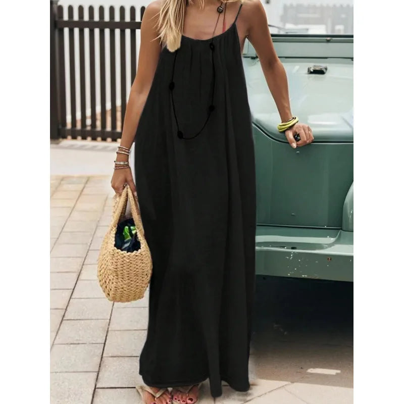 Women's Strapless Maxi Dress