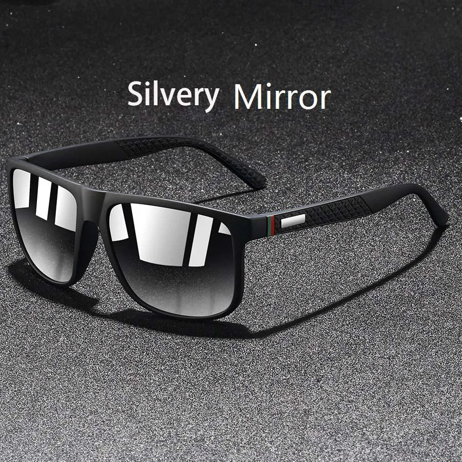 Unisex Striped Sunglasses