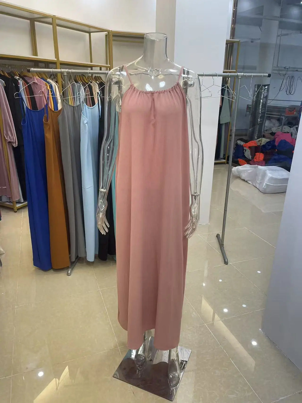 Women's Strapless Maxi Dress