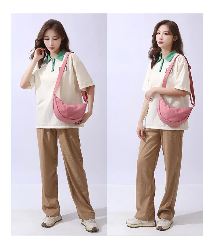 Women's Nylon Shoulder Bag