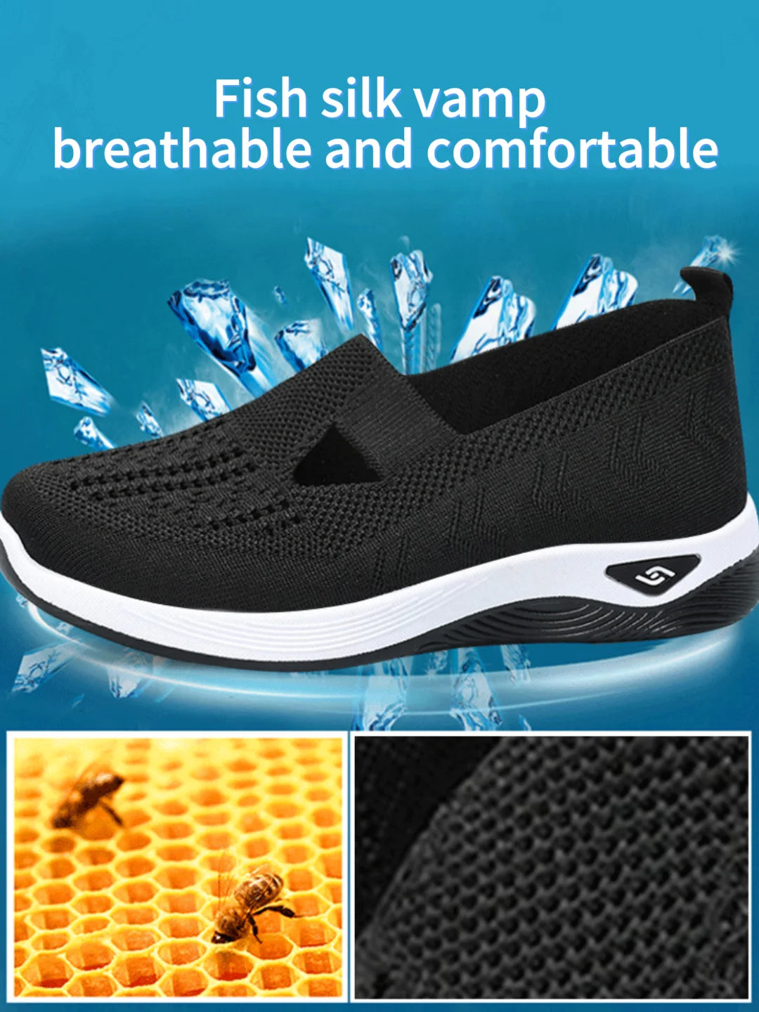 Women's Knit Casual Sneakers