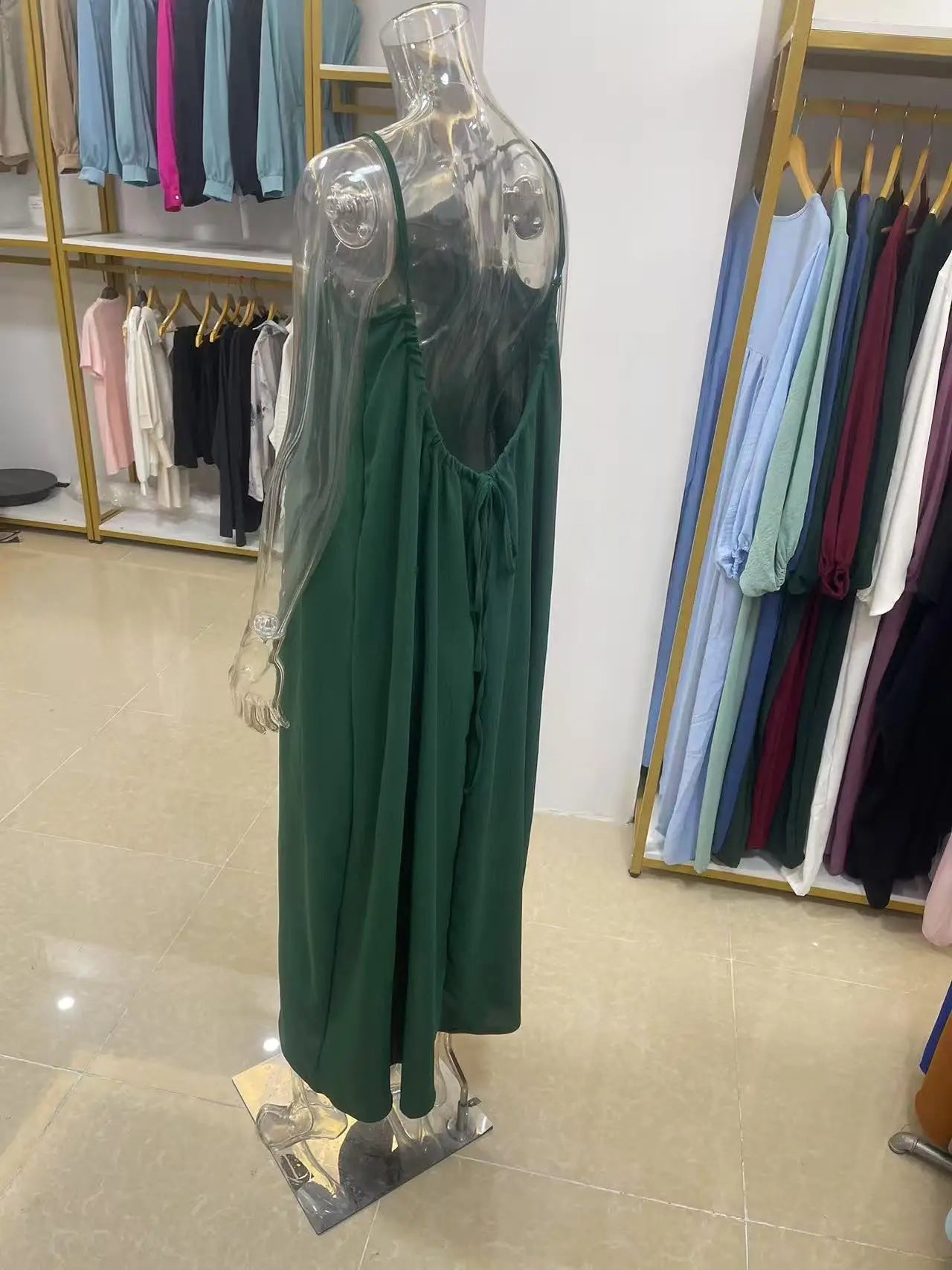 Women's Strapless Maxi Dress