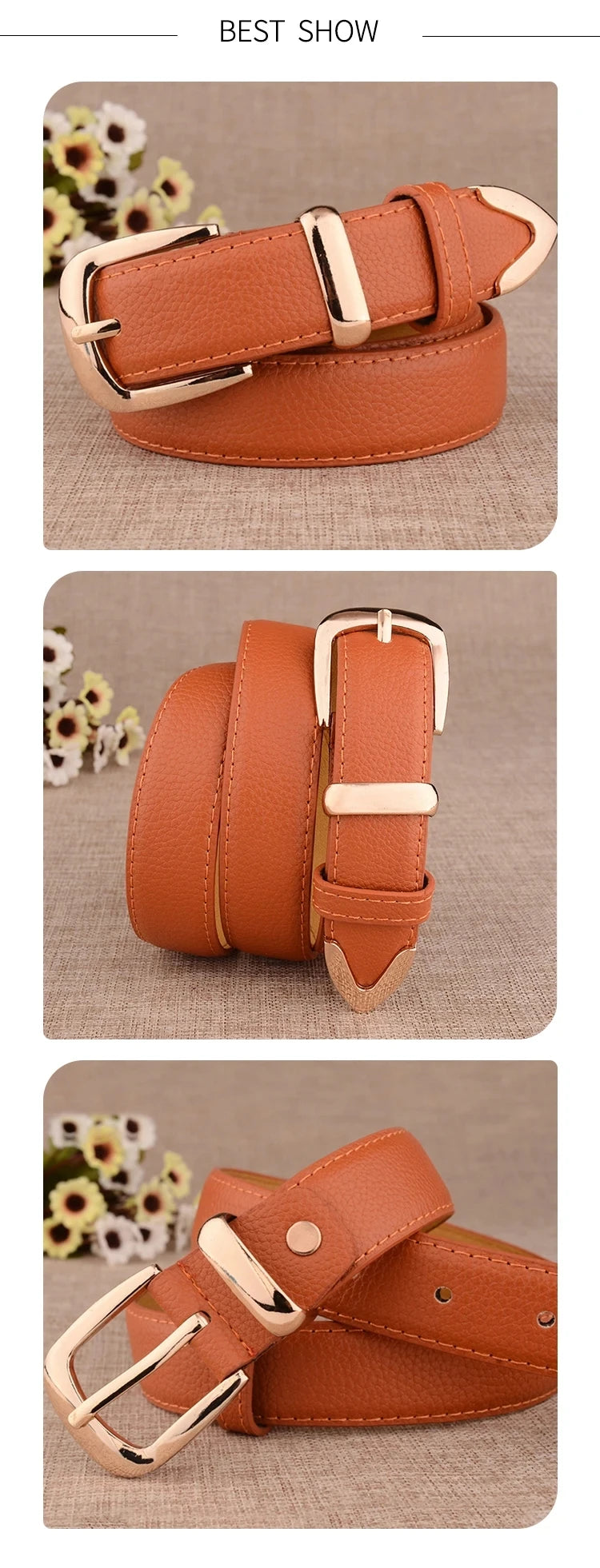 Women's Pin Buckle Belt