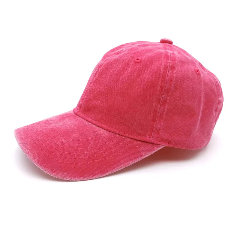 Vintage Washed Dad Cap – Adjustable Baseball Hat | Men & Women