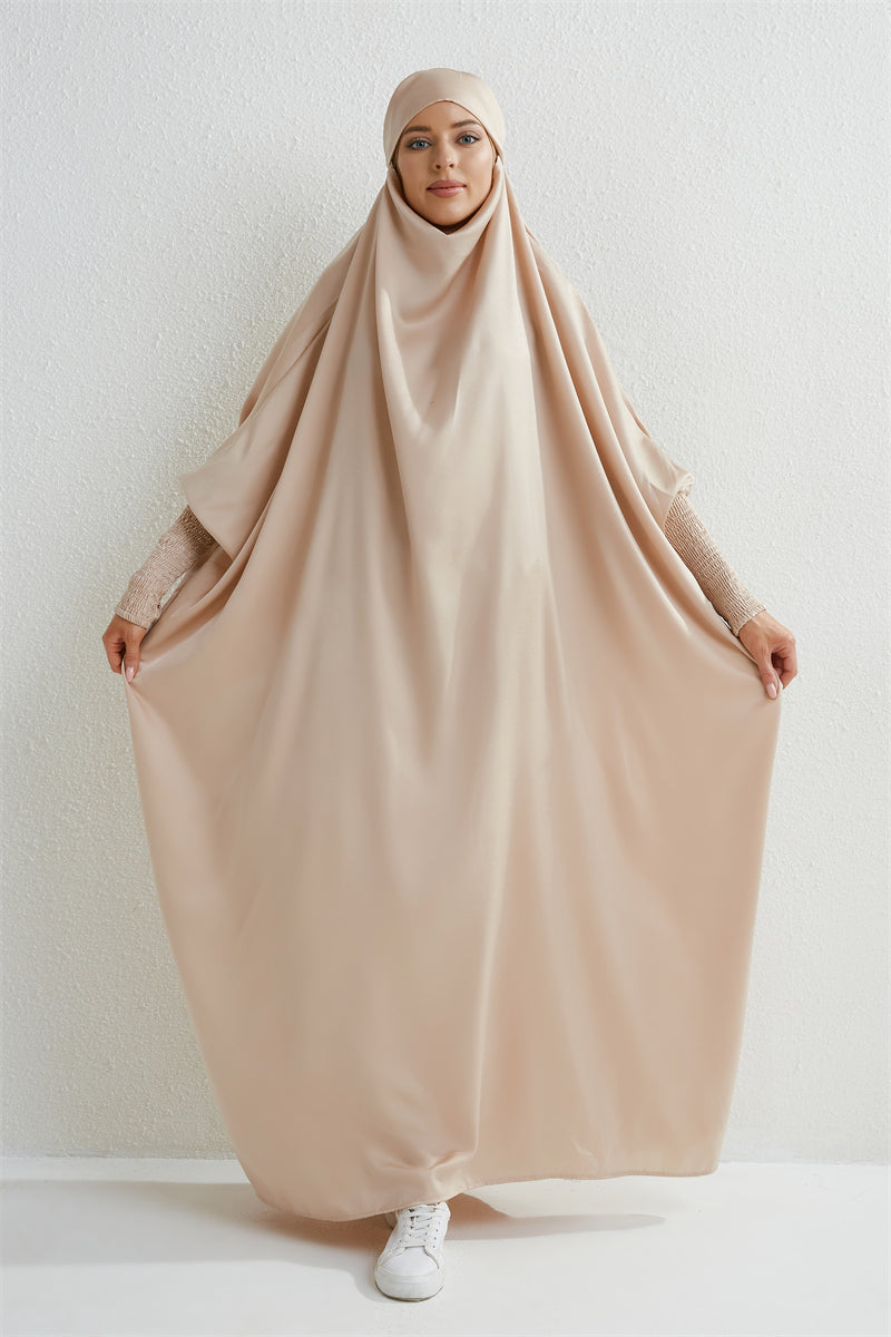 Hooded Prayer Abaya Dress