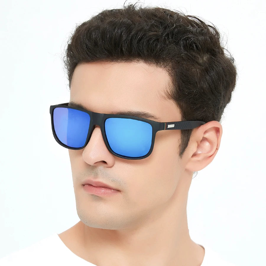 Unisex Striped Sunglasses
