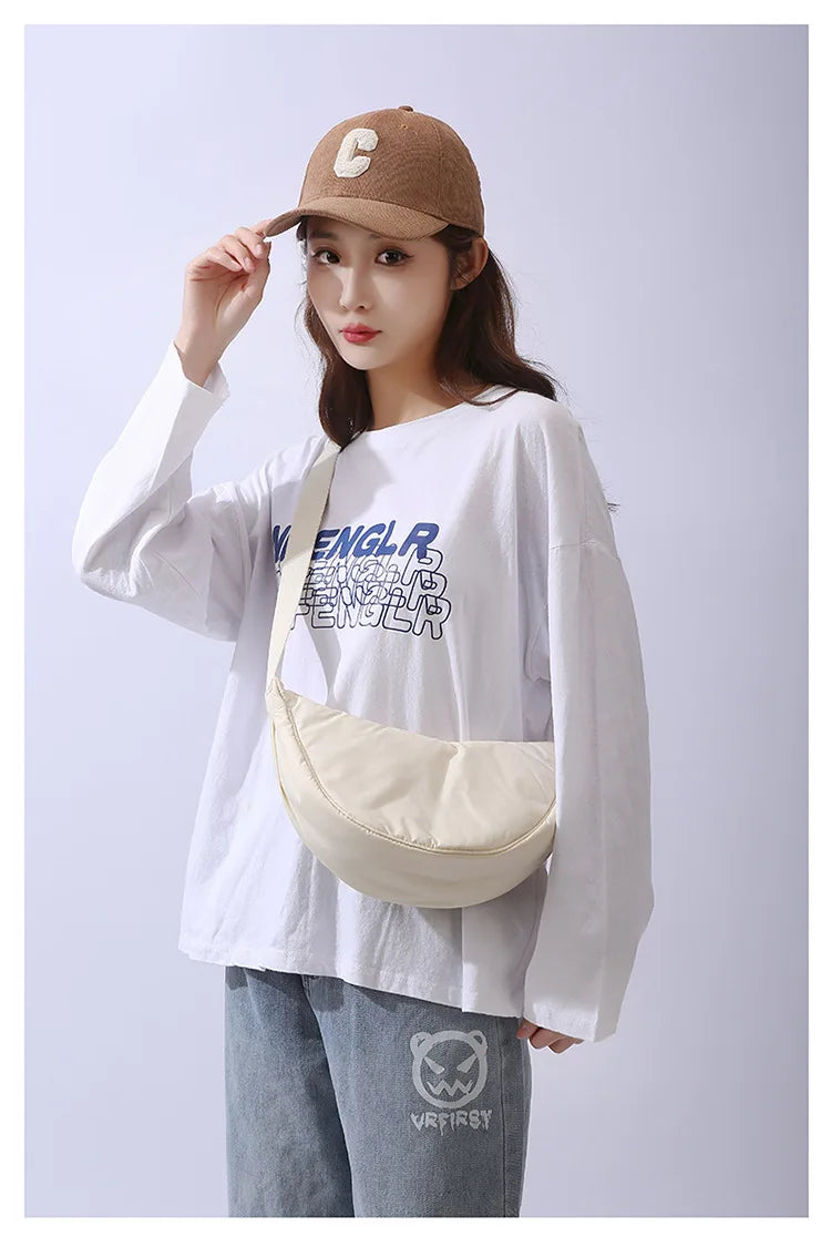 Women's Nylon Shoulder Bag