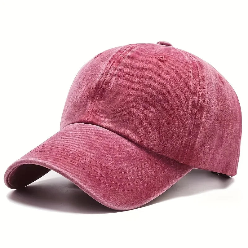 Unisex Washed Baseball Cap