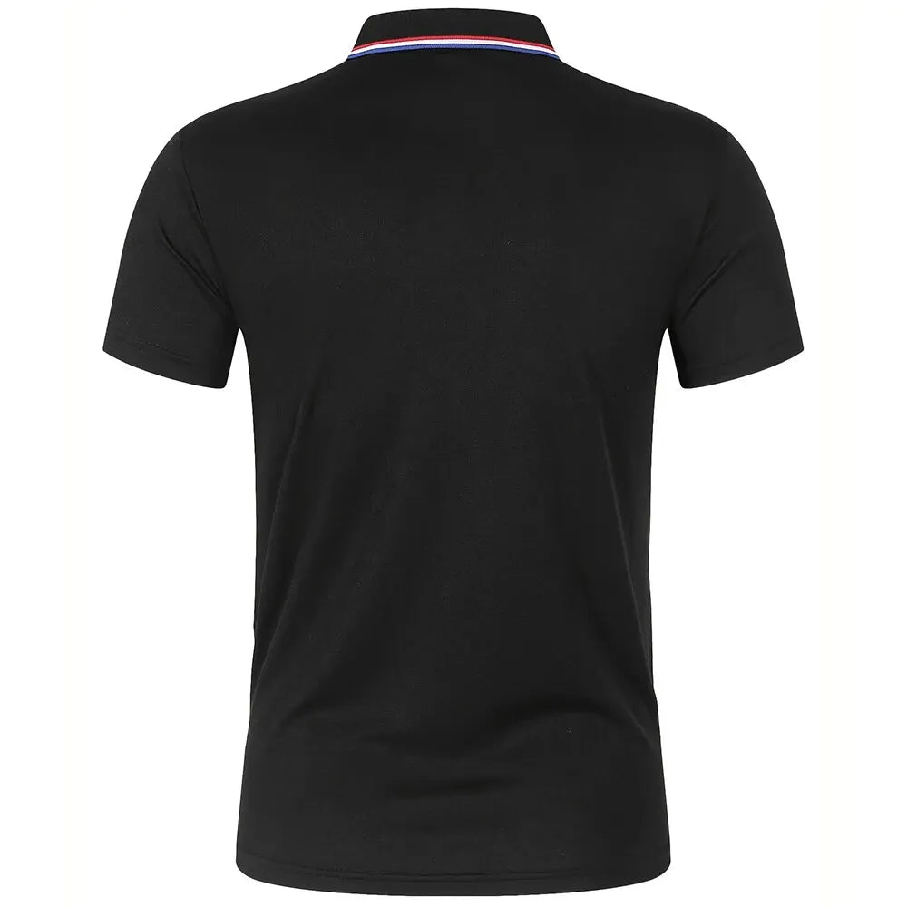 Men's Classic Black Polo Shirt