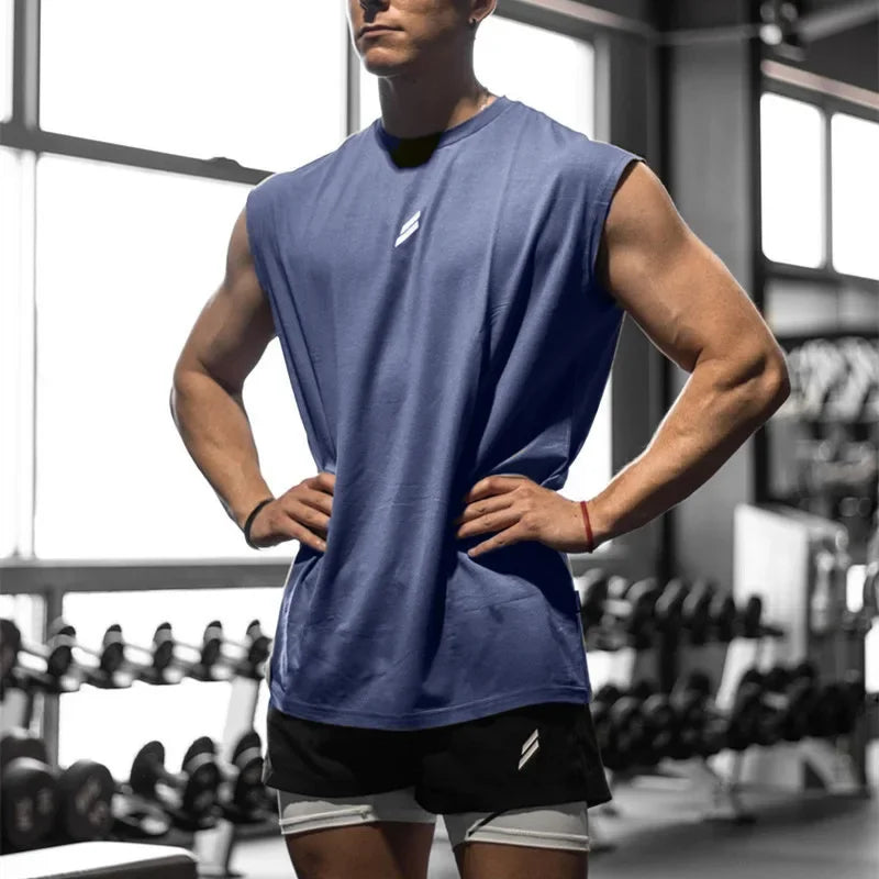 Men's Mesh Sleeveless Gym Vest