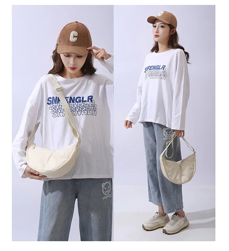 Women's Nylon Shoulder Bag