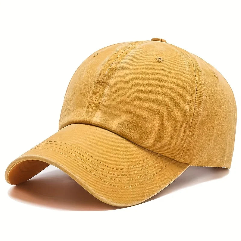 Unisex Washed Baseball Cap