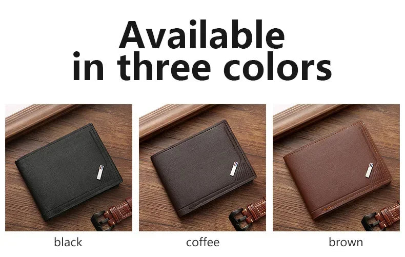 Men's Minimalist Leather Wallet