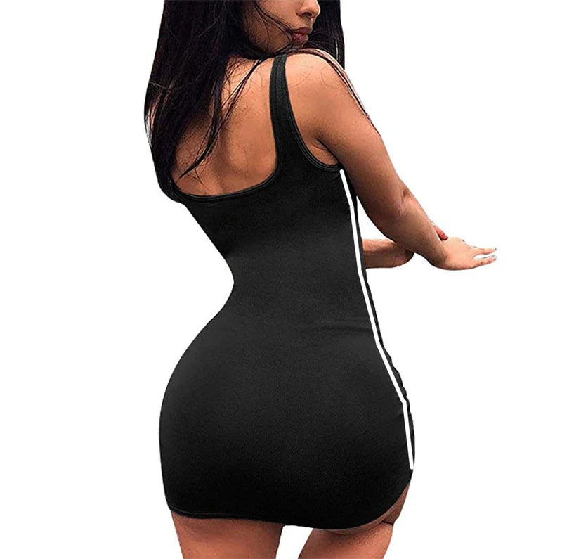 Women's Sleeveless Slim Dress
