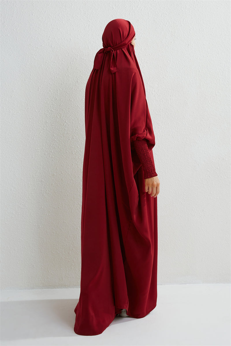 Hooded Prayer Abaya Dress