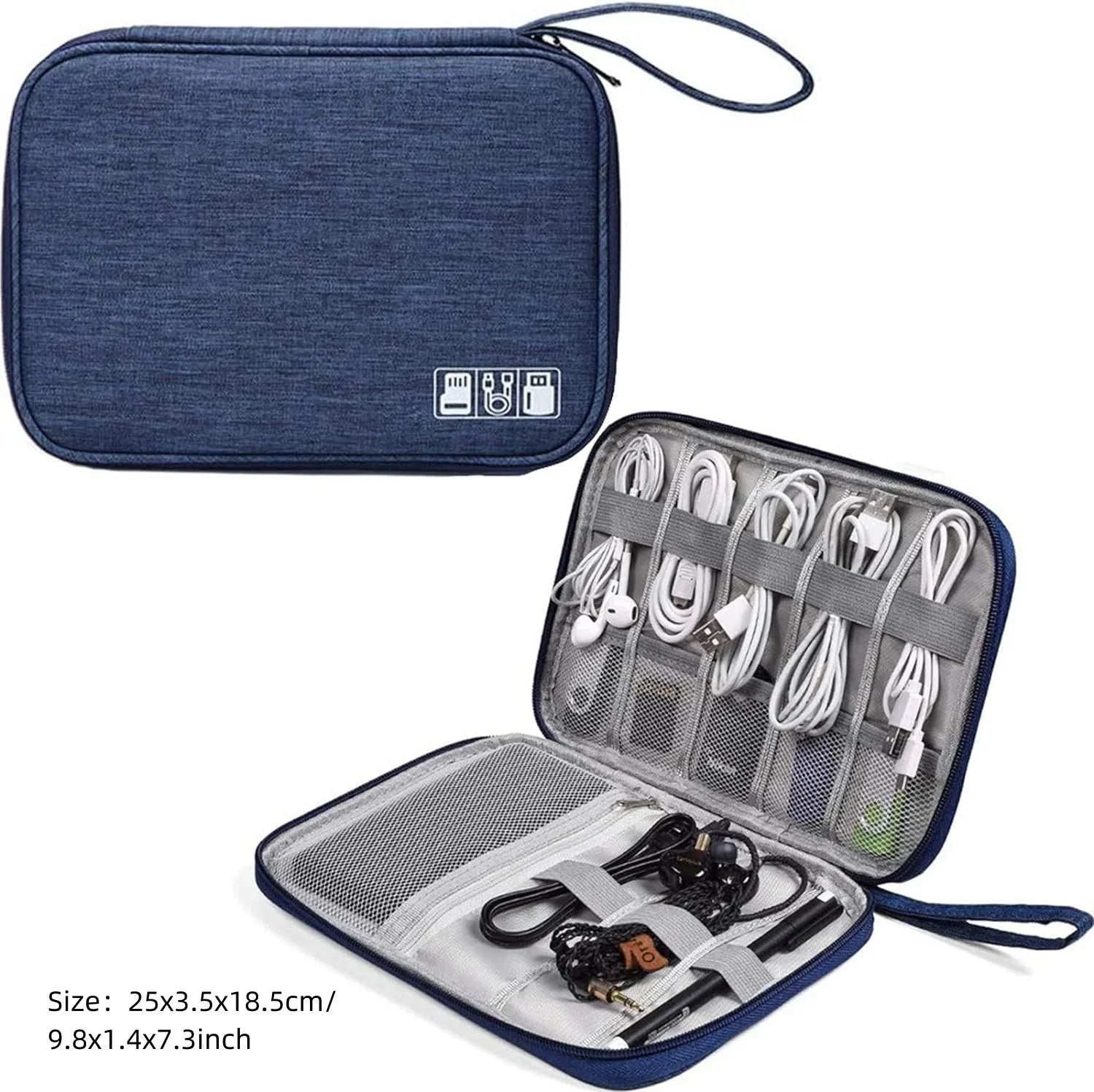Travel Cable Organizer Bag