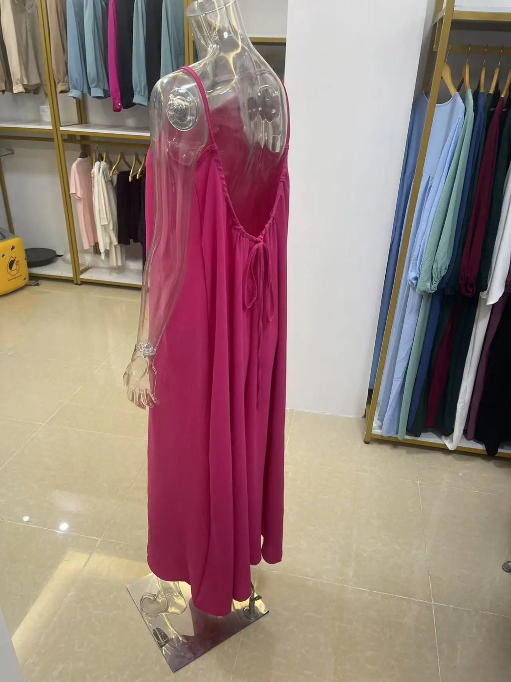 Women's Strapless Maxi Dress