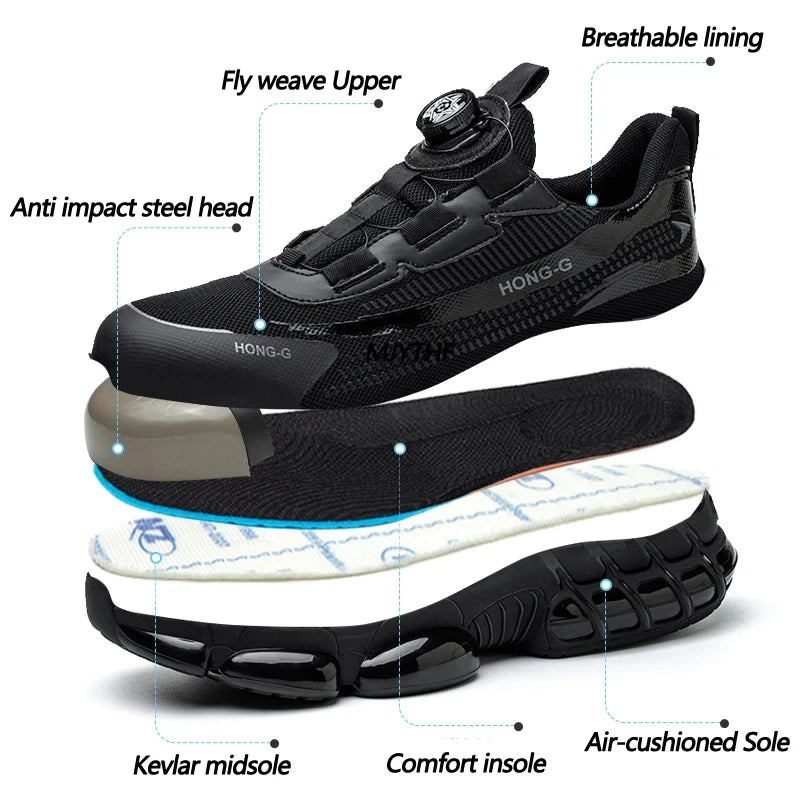 Men's Steel Toe Safety Shoes