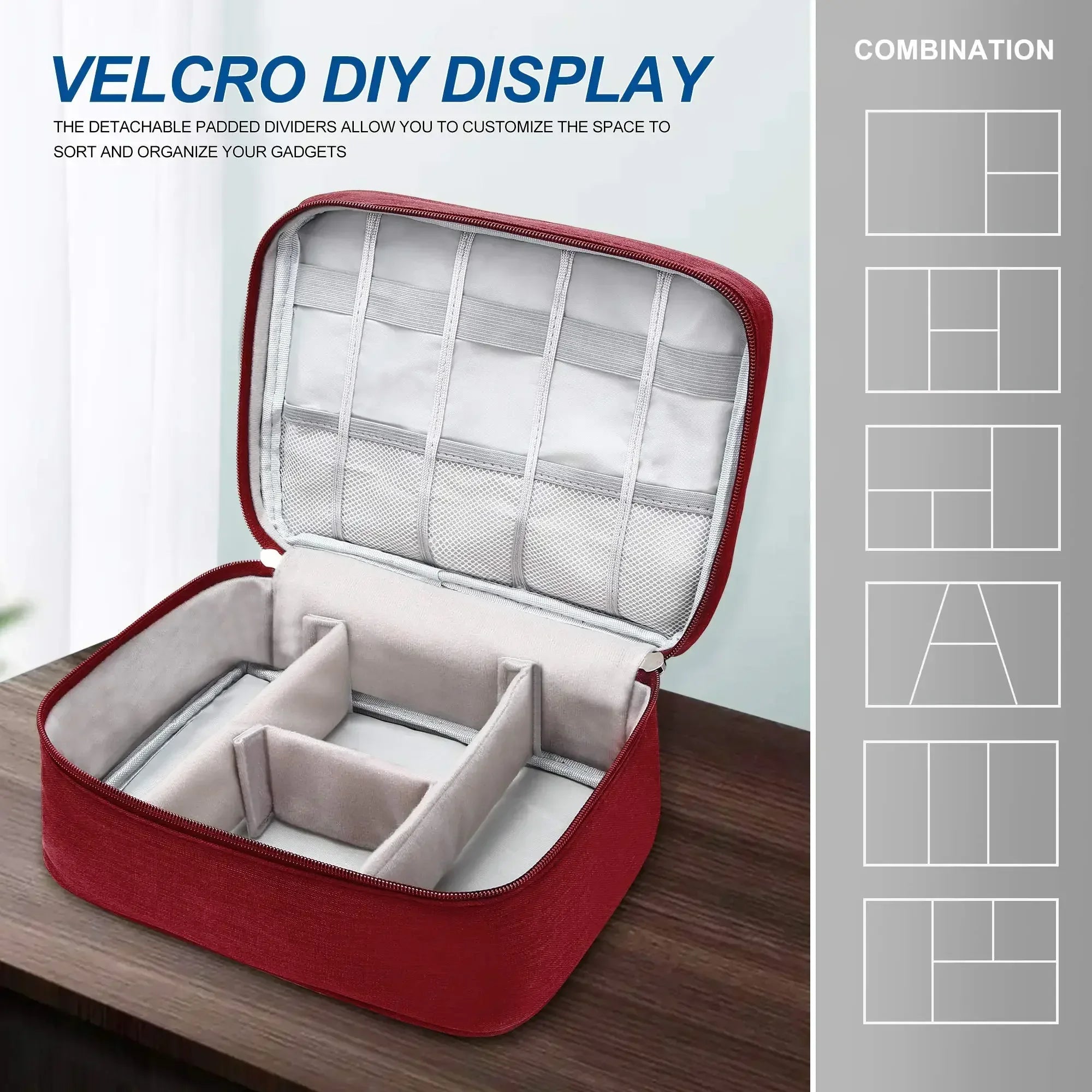 Travel Cable Organizer Bag