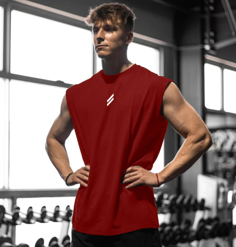 Men's Mesh Sleeveless Gym Vest