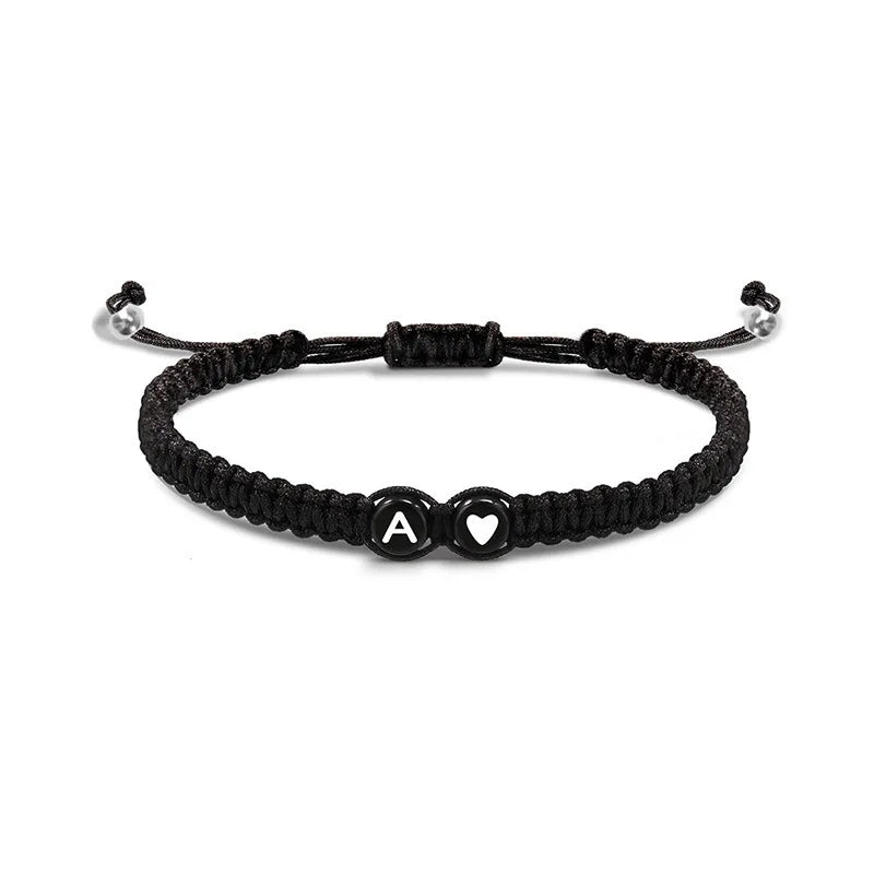 Personalised Initial Letter Bracelet – Handmade A to Z | Friendship & Birthday Gift