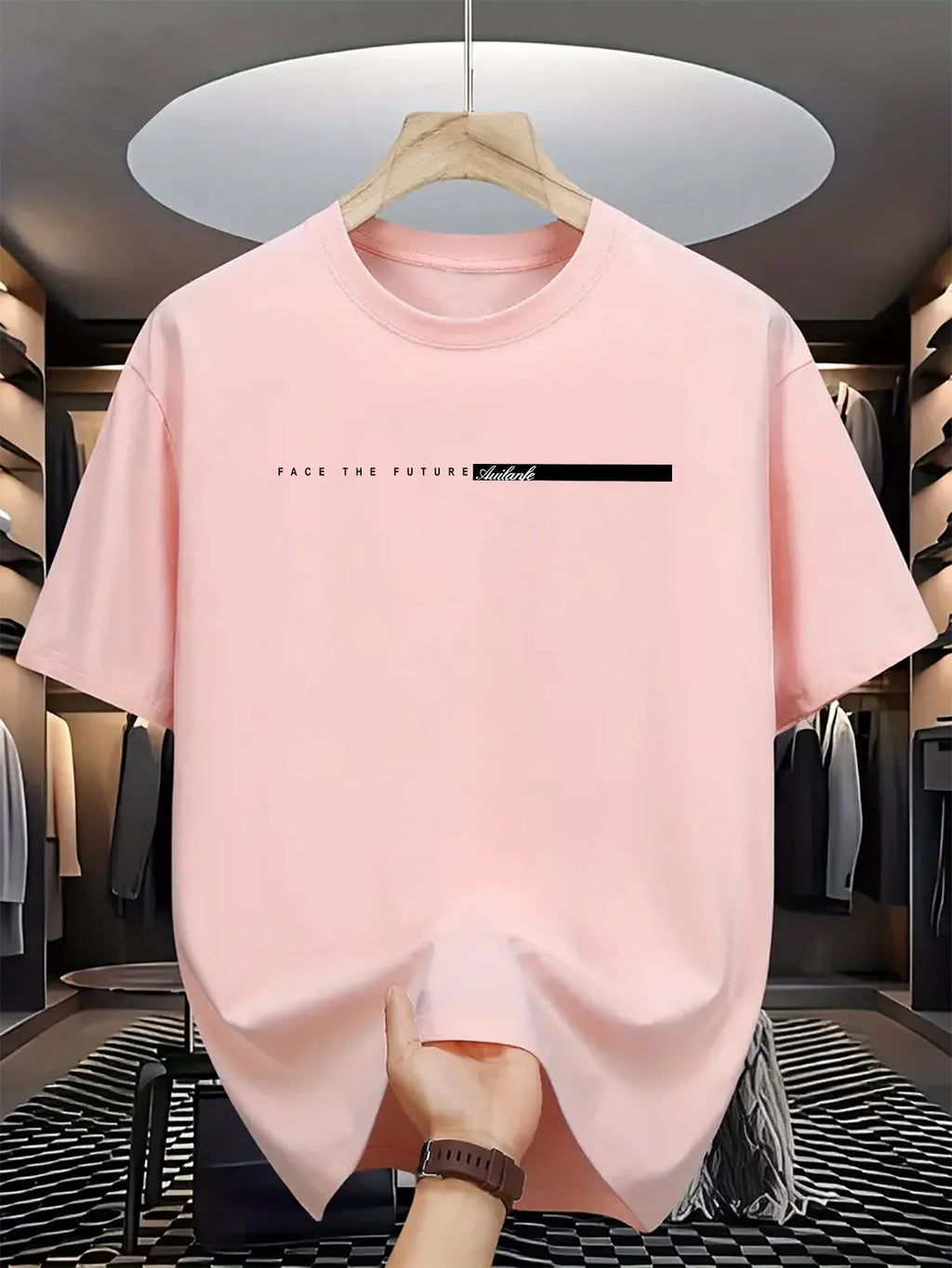 Men's Graphic Print Oversized T-Shirt