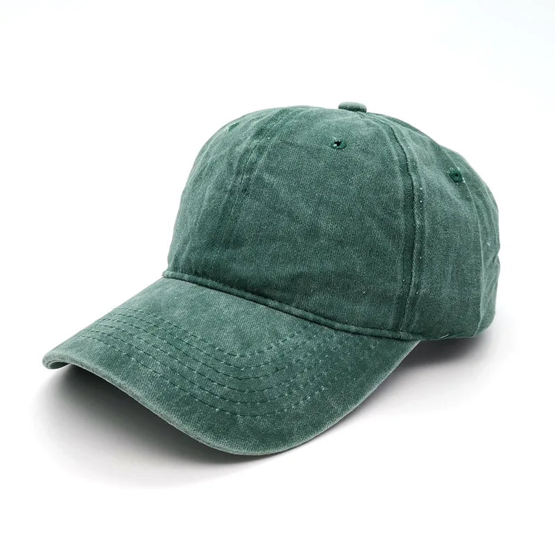 Vintage Washed Dad Cap – Adjustable Baseball Hat | Men & Women