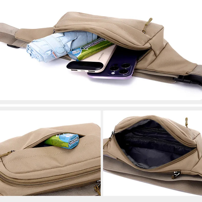 Unisex Canvas Belt Bag