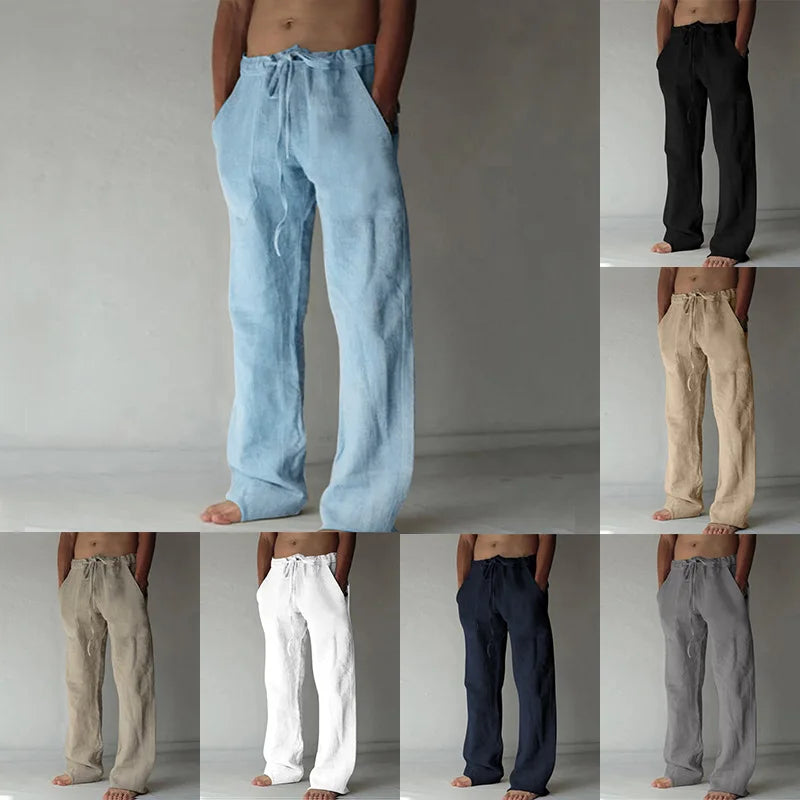 Men's Cotton Linen Pants