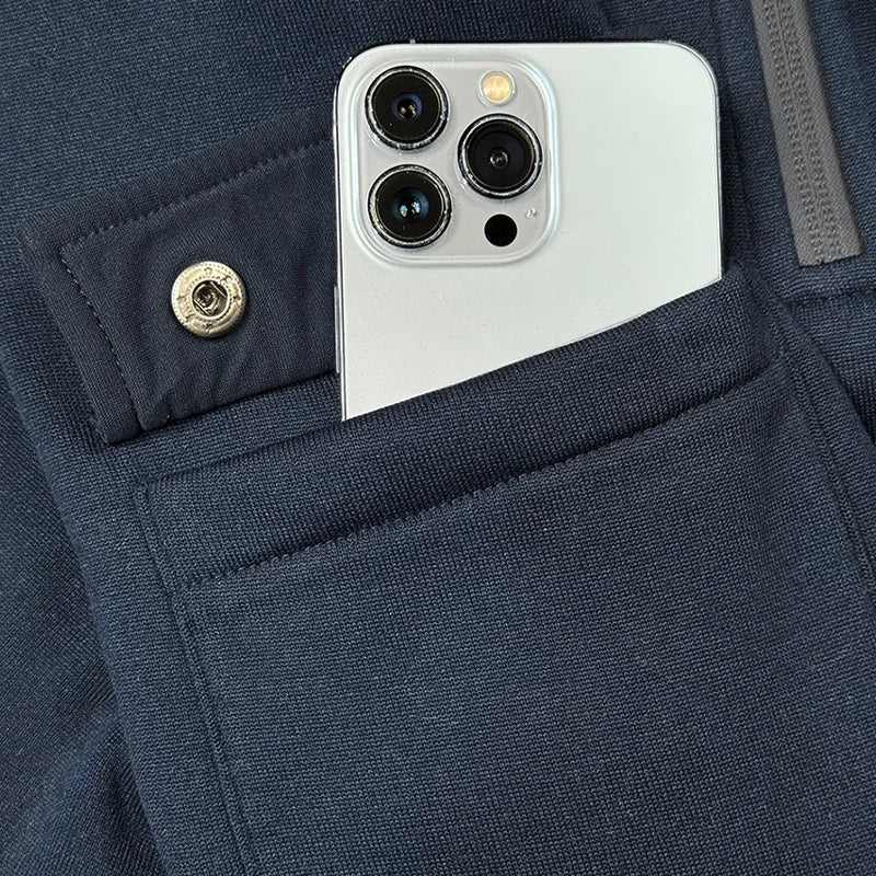 Men's Solid Polo Shirt