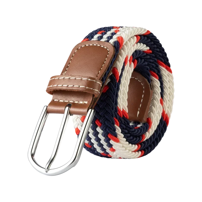 Unisex Braided Canvas Belt